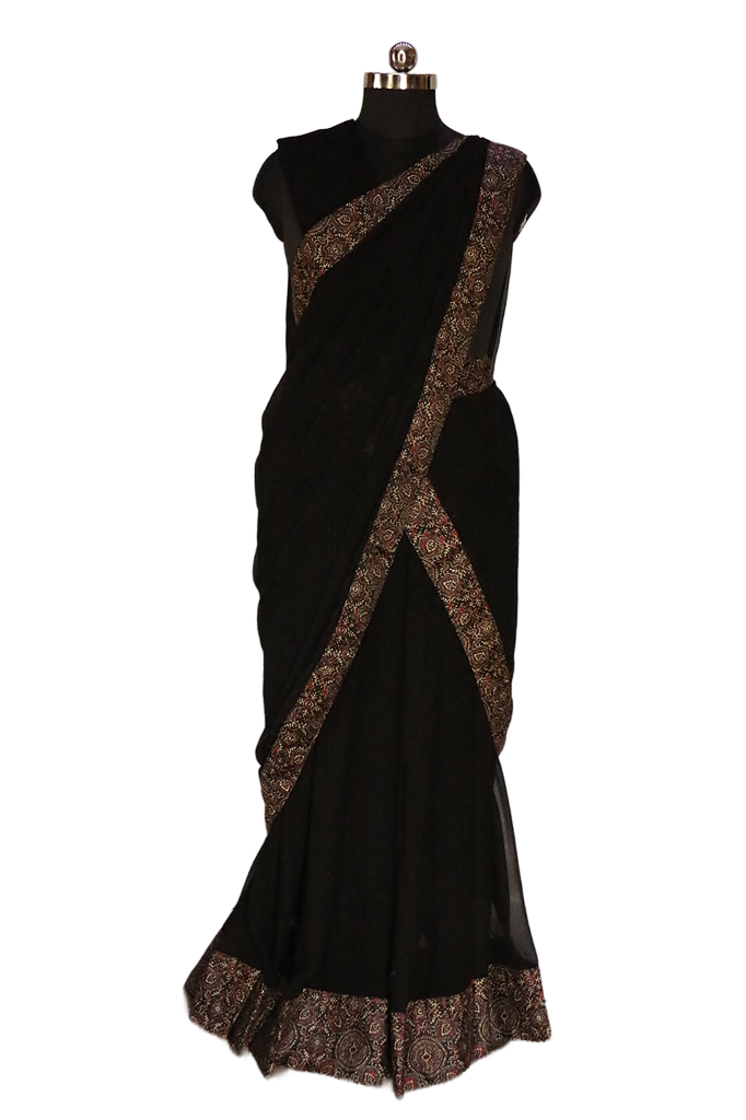 Georgete Dhavani/Half Saree Set