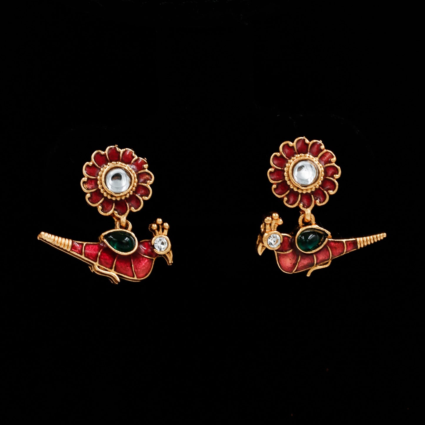 Lotus Jadau Hasli Choker Set (Parrot)