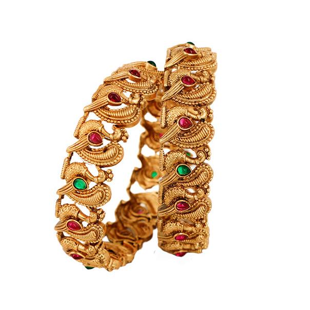 Antique Peacock Bangles