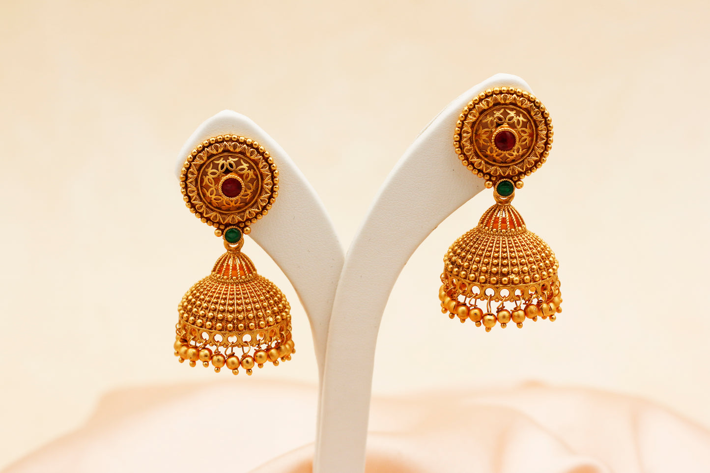 Kemp Jhumka Set