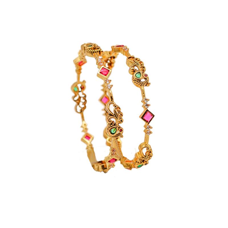Peacock Style Bangles.