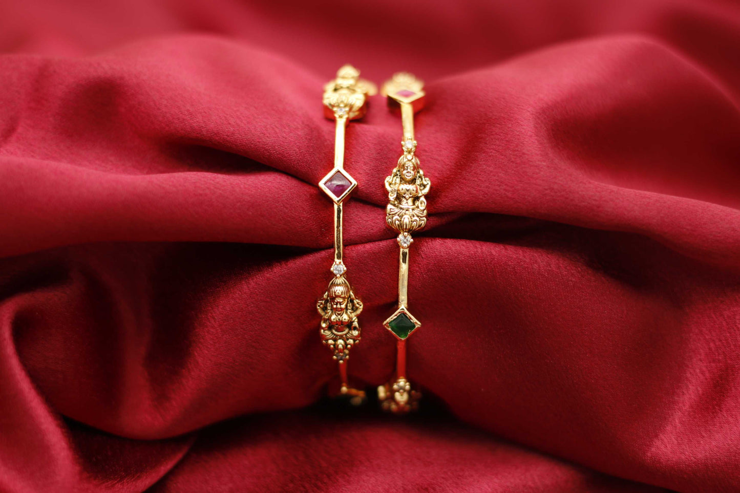 Antique Lakshmi Bangle Set