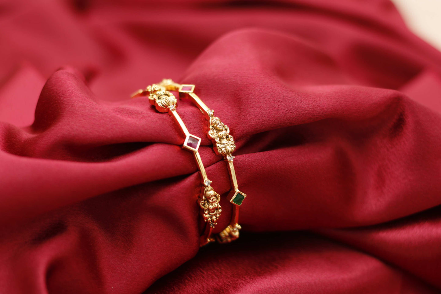 Antique Lakshmi Bangle Set