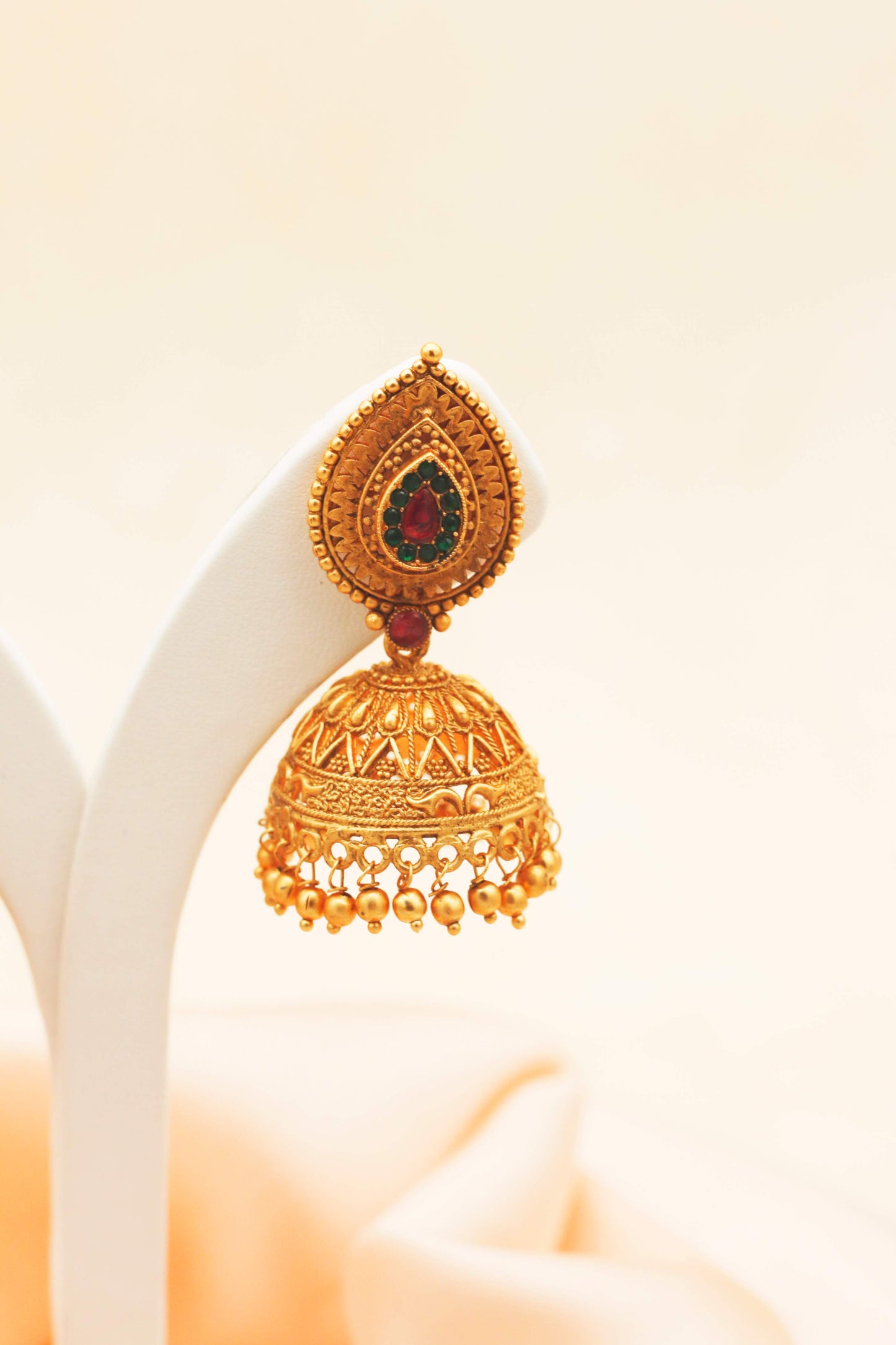 Antique Jhumka Set.
