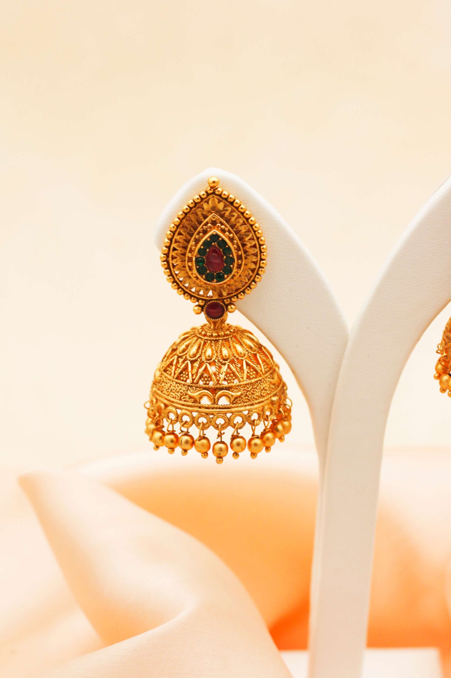 Antique Jhumka Set.