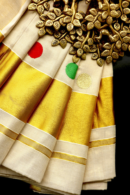 The Artistry Behind Kerala Sarees