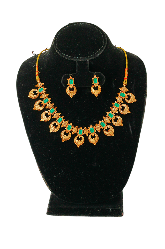 Emerald Sufi Antique Necklace