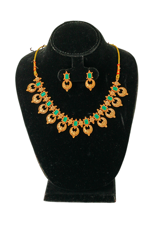 Emerald Sufi Antique Necklace