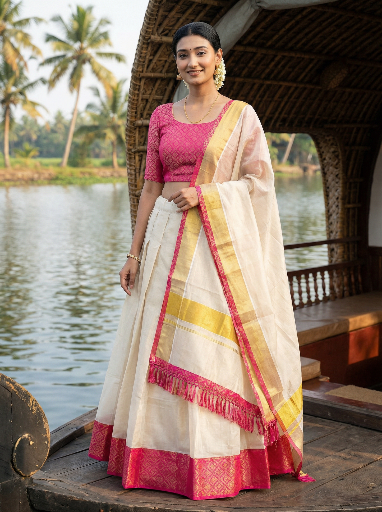 Blush Brocade