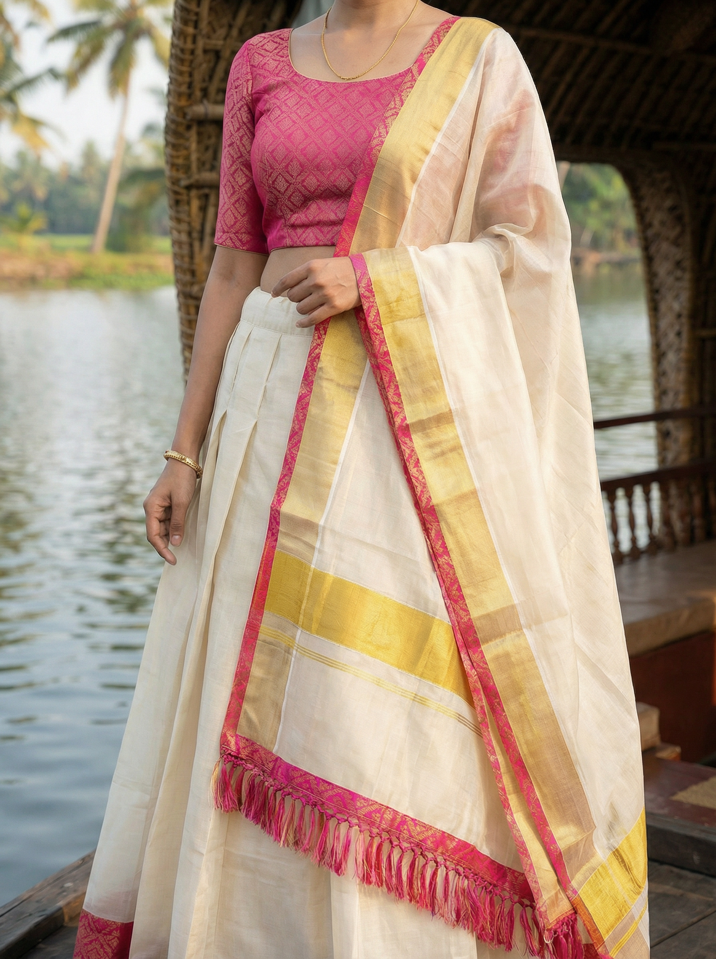 Blush Brocade