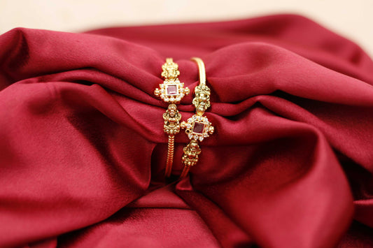 Ruby Nagas Lakshmi Bangle Set.