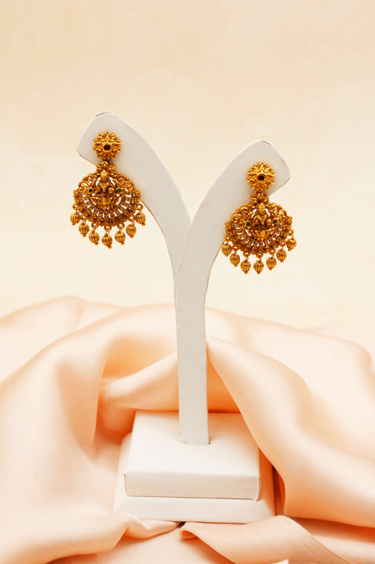 Divine Lakshmi AD Elegance Earrings